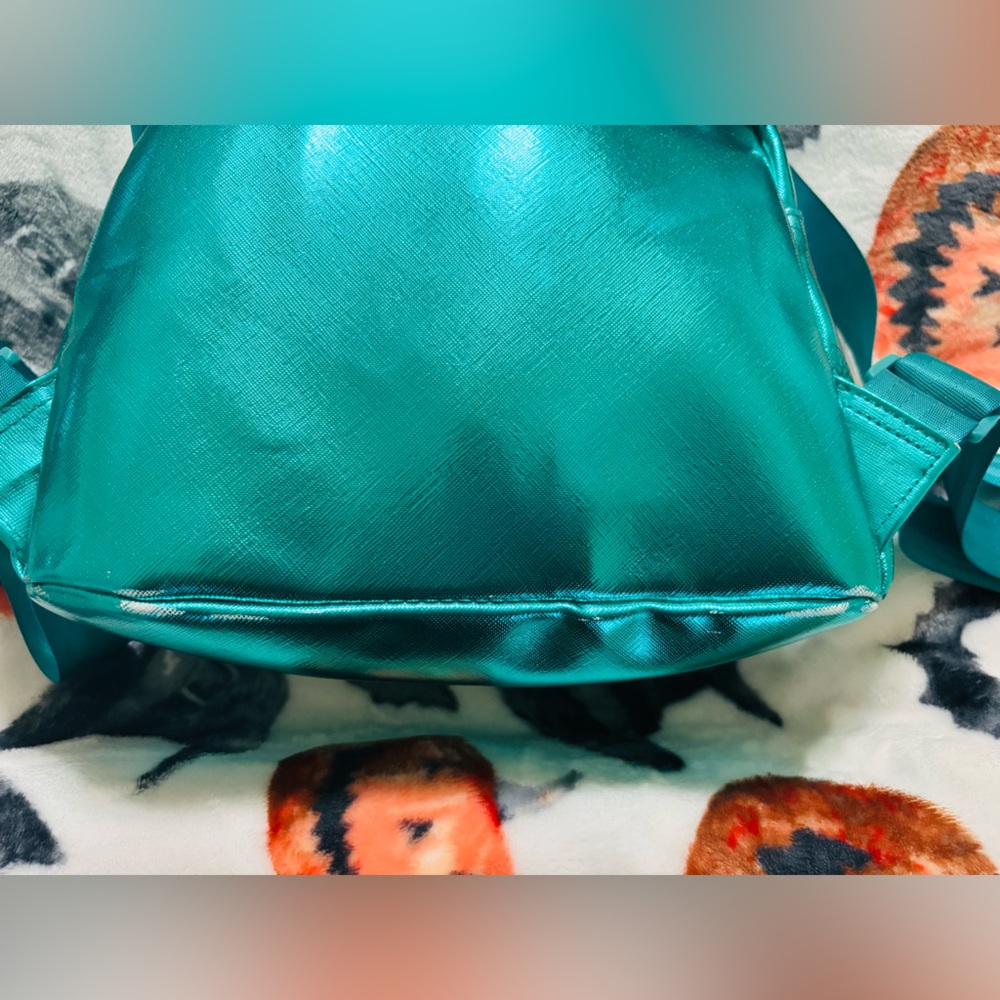 Teal Mermaid Mini Backpack - Picture 8 of 8